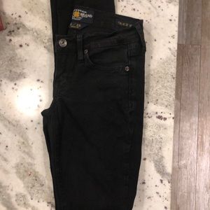 Luck brand Charle skinny jeans, low rise